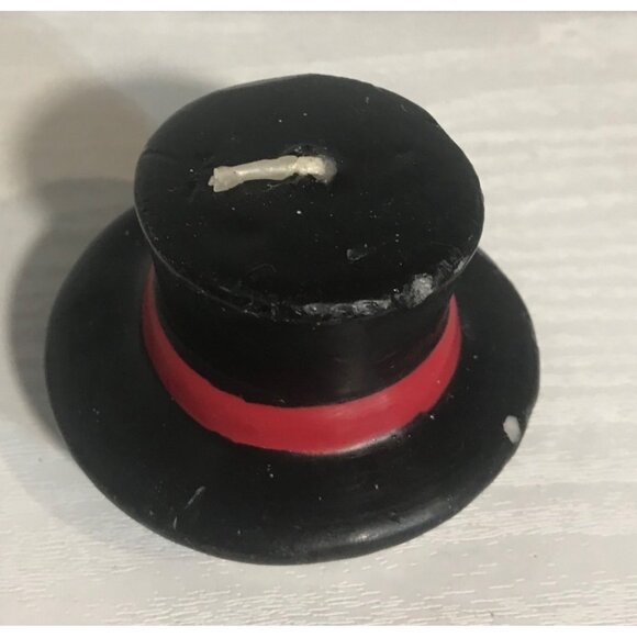 Snowman Wax Bowl with & Floating Hat Candle 6" Christmas Festive - Picture 8 of 13